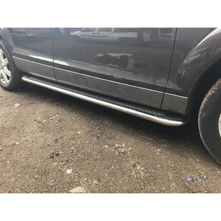 Maydos V2 sivuportaat (2 kpl, alumiini ↗ ruostumaton teräs) Audi Q7 2005–2015 kuva 3