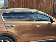 Kia Sportage 2015–2021 Tuuliohjaimet kromilistalla (4 kpl, Niken) kuva 11