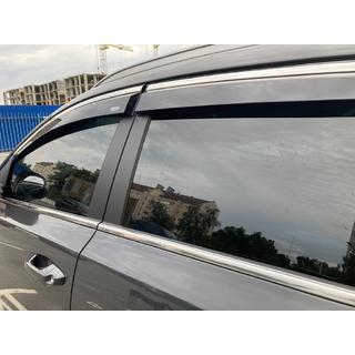Tuuliohjaimet kromilistalla (4 kpl, Niken) Kia Sportage 2015–2021 kuva 2