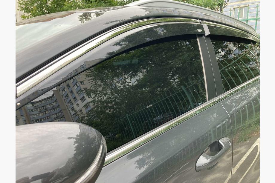 Kia Sportage 2015–2021 Tuuliohjaimet kromilistalla (4 kpl, Niken) Image