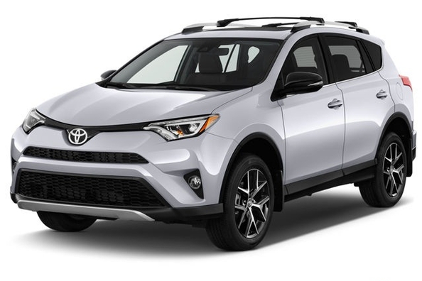 Aggressiivinen ja dynaaminen Toyota RAV 4 -crossover