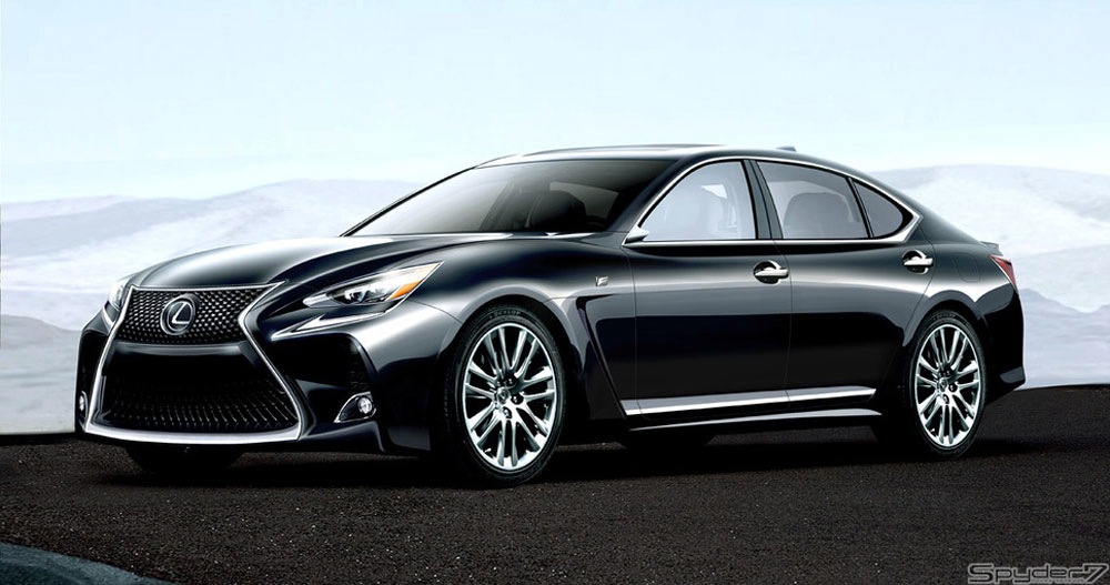 Lexus esittelee tehokkaimman LS-sedanin