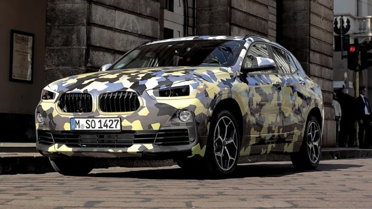 Milano esitteli uuden crossover-coupén BMW X2:n