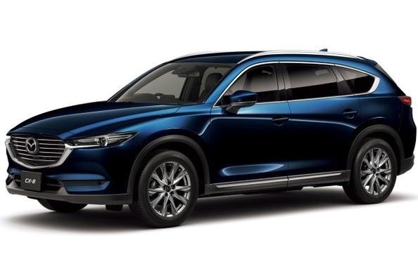 Mazda CX-8 -crossover tulee saataville myös Japanin ulkopuolella