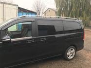 Mercedes Viano 2004–2014 Harmaat Skyport-kattokaiteet (täysmetallia) kuva 3