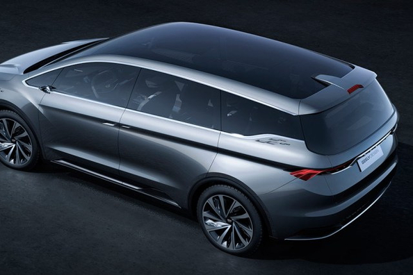 Geely aikoo julkaista ensimmäisen tila-autonsa
