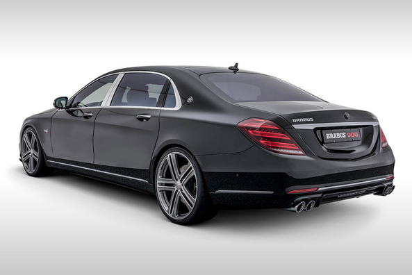 Mercedes-Maybachista tehtiin 900-hevosvoimainen sedan