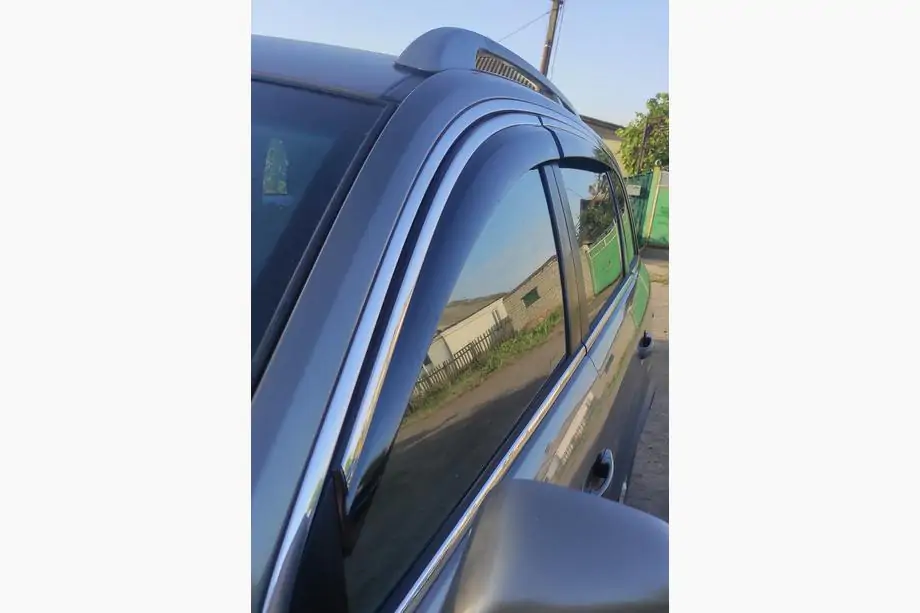 Chevrolet Captiva 2006–2019 Ikkunatuuliohjaimet kromilistalla (4 kpl, Niken) Kuva 7