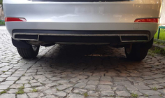 Skoda Octavia III A7 2013–2019 Takadiffuusorin kehys (2013-2017, ruostumaton teräs) Carmos - turkkilainen teräs kuva 6