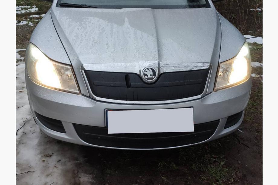 Skoda Octavia II A5 2010–2013 Talvisuoja jäähdyttimensäleikköön (yläosa) Image