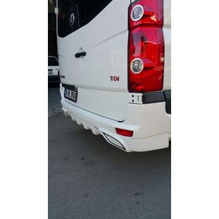 Takapuskurin diffuusori V2 (maalattavaksi) Mercedes Sprinter W906 2006–2018 kuva 4