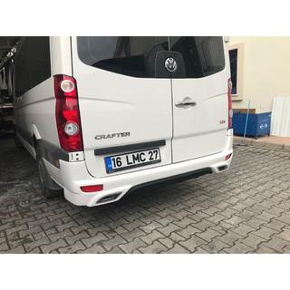 Takapuskurin diffuusori V2 (maalattavaksi) Volkswagen Crafter 2006–2016 kuva 3