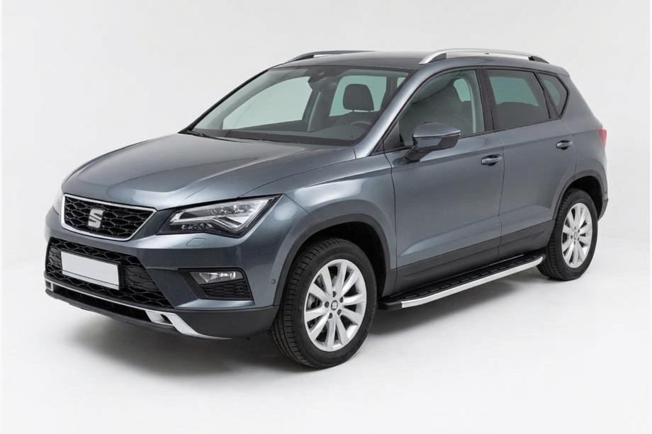 Seat Ateca 2016– Fullmond sivuastinlaudat (2 kpl, alumiini) Image