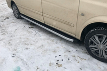 Mercedes Vito/V-class W447 2014– Fullmond sivuportaat (2 kpl, alumiini) kuva 6