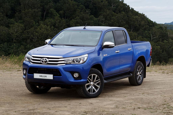 Toyota Hilux -pickupin koeajo