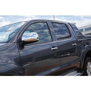 Peilinkuoret (2 kpl, ruostumaton teräs) Toyota Hilux 2006–2015 kuva 1
