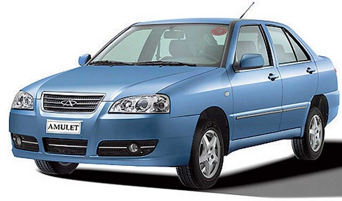 Chery Amuletin ulkonäkö