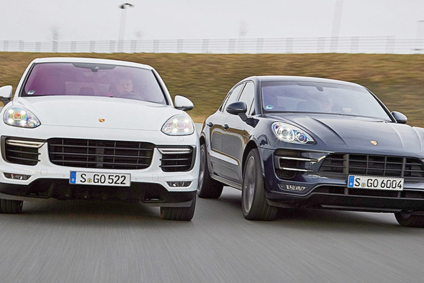 Vertailussa Porsche Cayenne ja Porsche Macan