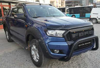 Ford Ranger 2011–2022 Etusäleikkö LED-valoilla V2 Musta kuva 4