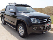Volkswagen Amarok 2010–2022 Tuulilasin deflektori (Meliset) kuva 3