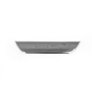 Kromilista rekisterikilven yläpuolelle (alempi, ruostumaton teräs) Opel Vivaro 2001–2015 kuva 4
