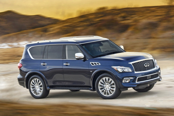 Infiniti QX80:n hinta ja ominaisuudet