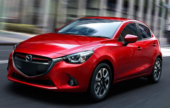 Mazda 2 -kompaktihatchbackin koeajo