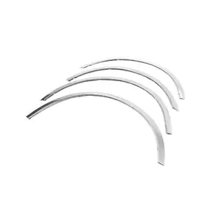 Pyöränkaaren kromilistat (4 kpl, ruostumaton teräs) Audi A4 B7 2004–2008 kuva 3