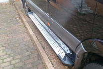 Mercedes Sprinter W906 2006–2018 Allmond Grey sivuportaat (2 kpl, alumiini) kuva 6