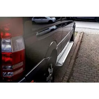 Allmond Grey sivuportaat (2 kpl, alumiini) kuva 2