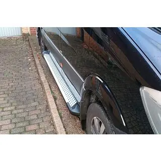 Allmond Grey sivuportaat (2 kpl, alumiini) kuva 4
