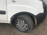 Fiat Doblo I 2005–2010 Lokasuojan kaarilevikkeet (4 kpl, mustat) kuva 2