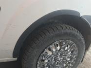 Fiat Doblo I 2005–2010 Lokasuojan kaarilevikkeet (4 kpl, mustat) kuva 4