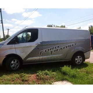 Pyöränkaarilistat (6 kpl, mustat) Ford Custom 2013–2022 kuva 4