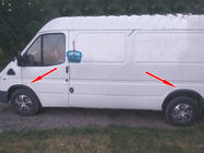 Ford Transit 1991–2000 Lokasuojan kaarilevikkeet (4 kpl, mustat) kuva 1