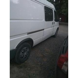 Lokasuojan kaarilevikkeet (4 kpl, mustat) Ford Transit 1991–2000 kuva 4