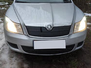 Skoda Octavia II A5 2010–2013 Talvisuoja etusäleikköön (alempi) kuva 2