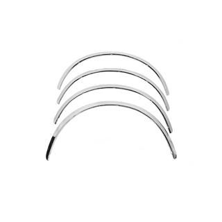 Pyöränkaaren kromilistat (4 kpl, ruostumaton teräs) Mazda 6 2003–2008 kuva 4