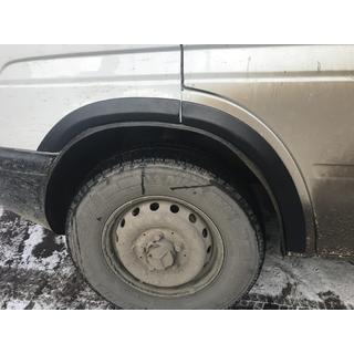 Pyöränkaarilistat (6 kpl, mustat) Mercedes Sprinter W901/902/903/904/905 1995–2006 kuva 4