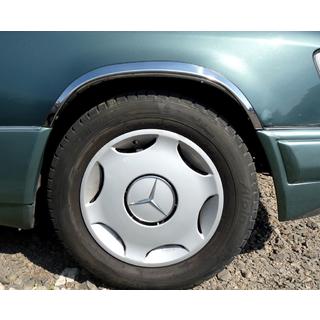 Pyöränkaarien listat 1989-1995 (4 kpl, ruostumaton teräs) Mercedes E-сlass W124 1984–1997 kuva 2