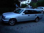 Mercedes E-sarja W210 1995–2002 Pyöränkaaren kromilistat (4 kpl, ruostumaton teräs) kuva 4