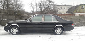 Mercedes S-sarja W140 1991–1998 Pyöränkaarilistat (Short/Long, 4 kpl, ruostumaton teräs) kuva 2