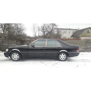 Pyöränkaarilistat (Short/Long, 4 kpl, ruostumaton teräs) Mercedes S-sarja W140 1991–1998 kuva 2
