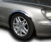 Mercedes S-sarja W220 1998–2005 Pyöränkaaren kromilistat (4 kpl, ruostumaton teräs) kuva 2
