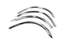 Mercedes ML W163 1997–2005 Pyöränkaaren kromilistat (4 kpl, ruostumaton teräs) kuva 3