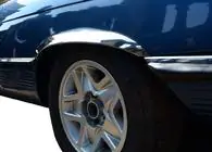 Mercedes W107 1971–1989 Pyöränkaaren kromilistat (4 kpl, ruostumaton teräs) kuva 8