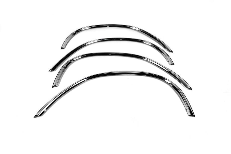 Mercedes W114/115 1967–1976 Pyöränkaaren kromilistat (4 kpl, ruostumaton teräs) Image