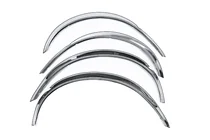 Mercedes W116 1972–1980 Pyöränkaaren kromilistat (4 kpl, ruostumaton teräs) kuva 4