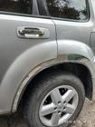 Nissan X-trail T30 2002–2007 Pyöränkaaren kromilistat (4 kpl, ruostumaton teräs) kuva 2