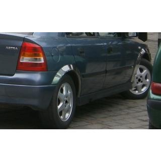 Pyöränkaaren kromilistat (4 kpl, ruostumaton teräs) Opel Astra G Classic 1998–2012 kuva 2